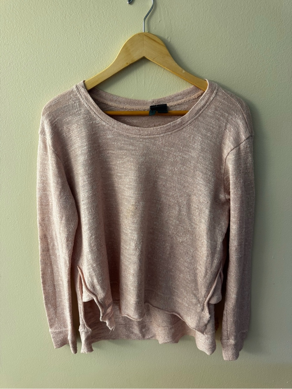 Everyday Crewneck Sweater in Dusty Rose